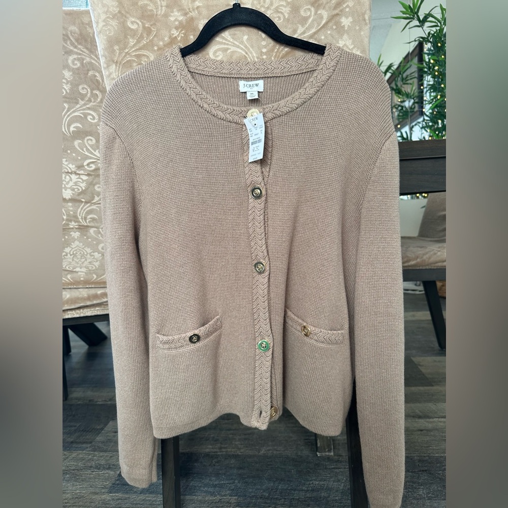 J crew lady jacket cardigan